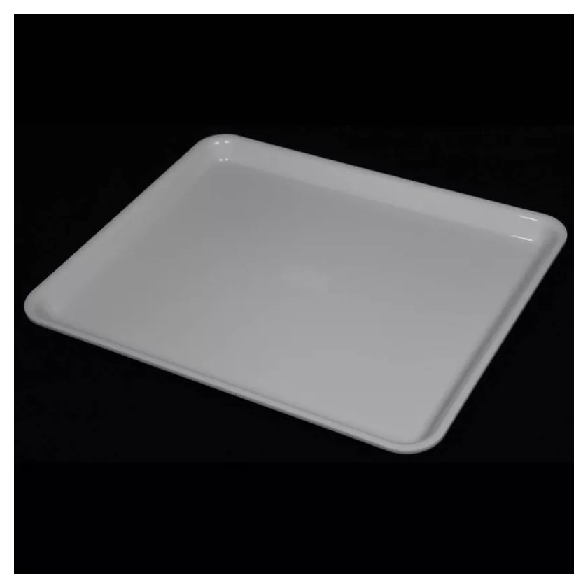 RPET tray 187x137x25mm transp