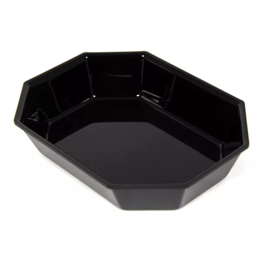 PP tray 187x137x25mm noir ride