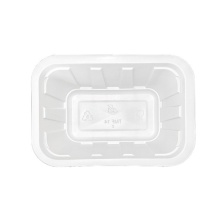 Barquettes thermoscellables blanches 1000 ml (100 pcs)