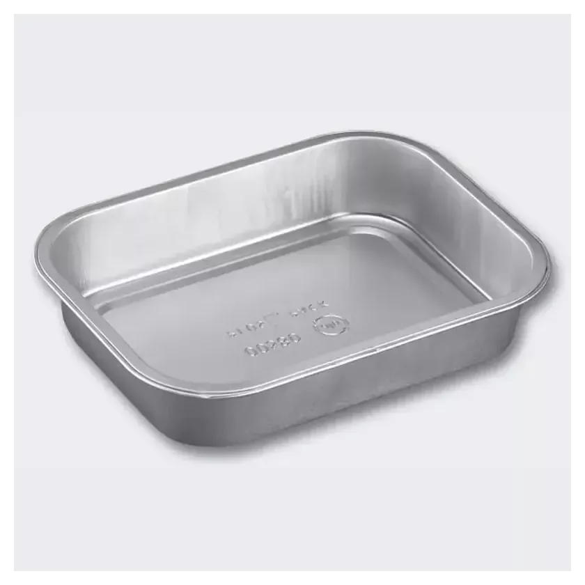 Barquette aluminium R2C (580ml - 178x136x34mm)