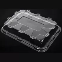 Couvercle PET plat...