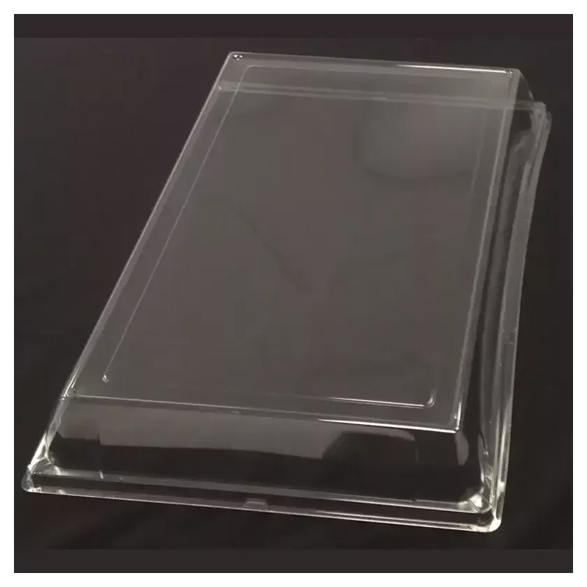 Couvercle plat ardoise 530x325mm dôme (25pcs)