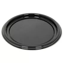 Plat PET rond noir 46cm...