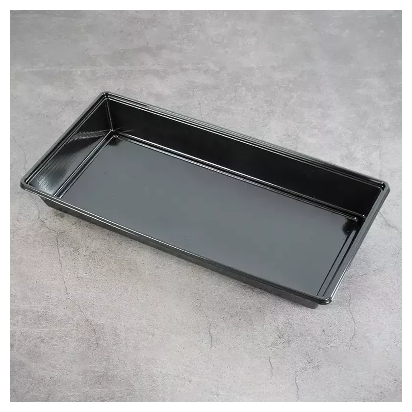 Ravier rPET noir 269x132x34mm (260 pièces)