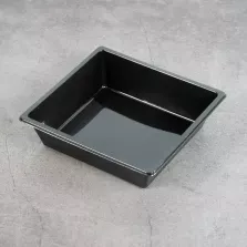 Ravier rPET noir 130x124x33mm (600 pièces)