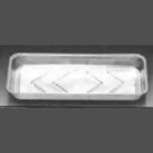 Ravier aluminium 640ml 258x116x28mm (100 pièces)