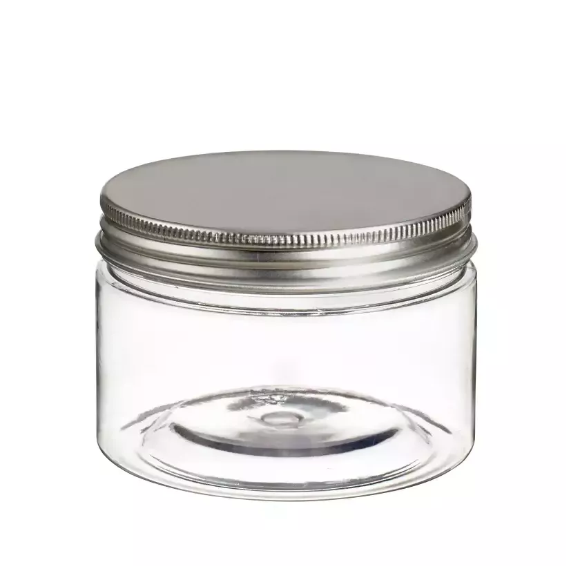 Pot PET avec couvercle alu à visser 230ml d85xh55mm (128 pièces)