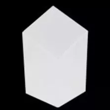 Verre amuse-bouche PP losange 60ml transparent (200 pièces)