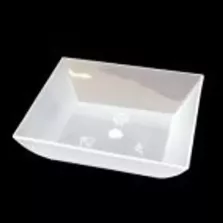 Verre amuse-bouche PP carré 35ml transparent (200 pièces)