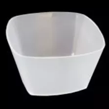 Verre amuse-bouche PP carré 80ml transparent (200 pièces)