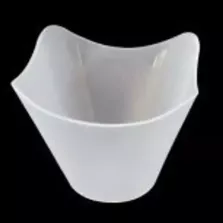 Verre amuse-bouche PP carré 57ml transparent (200 pièces)