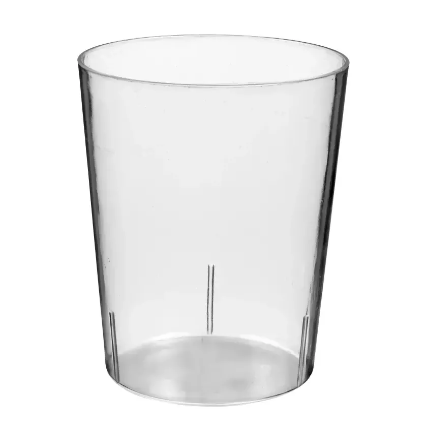 Verre amuse-bouche PET Bodega 31cl transparent d76x93mm (200 pièces)