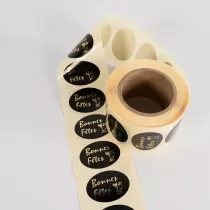 Autocollant Bonnes Fêtes...