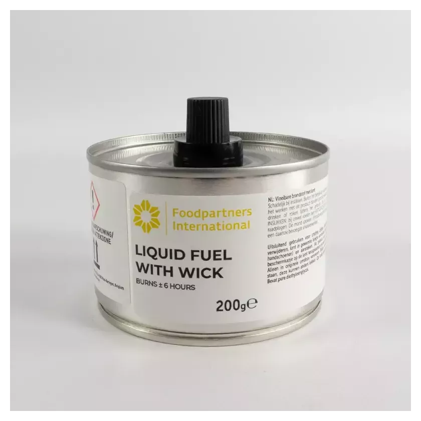 Boîte pâte combustible mèche 24x200g - di-éthylèneglycol