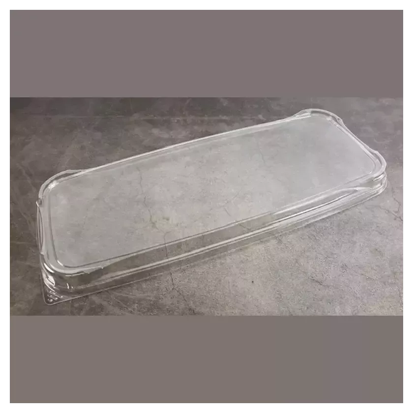 Couvercle RPET pour ravier alu R2C 1,988L 421x184x23mm (140pcs)