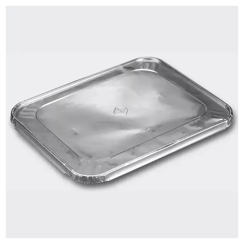 Couvercle aluminium préformé 320x260mm pour bac GN 3,6L et R2C 1/2 (100pcs)