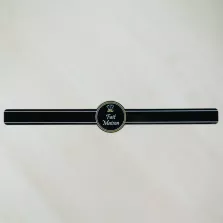 Autocollant "Fait maison" noir 50x300mm (500 pièces)