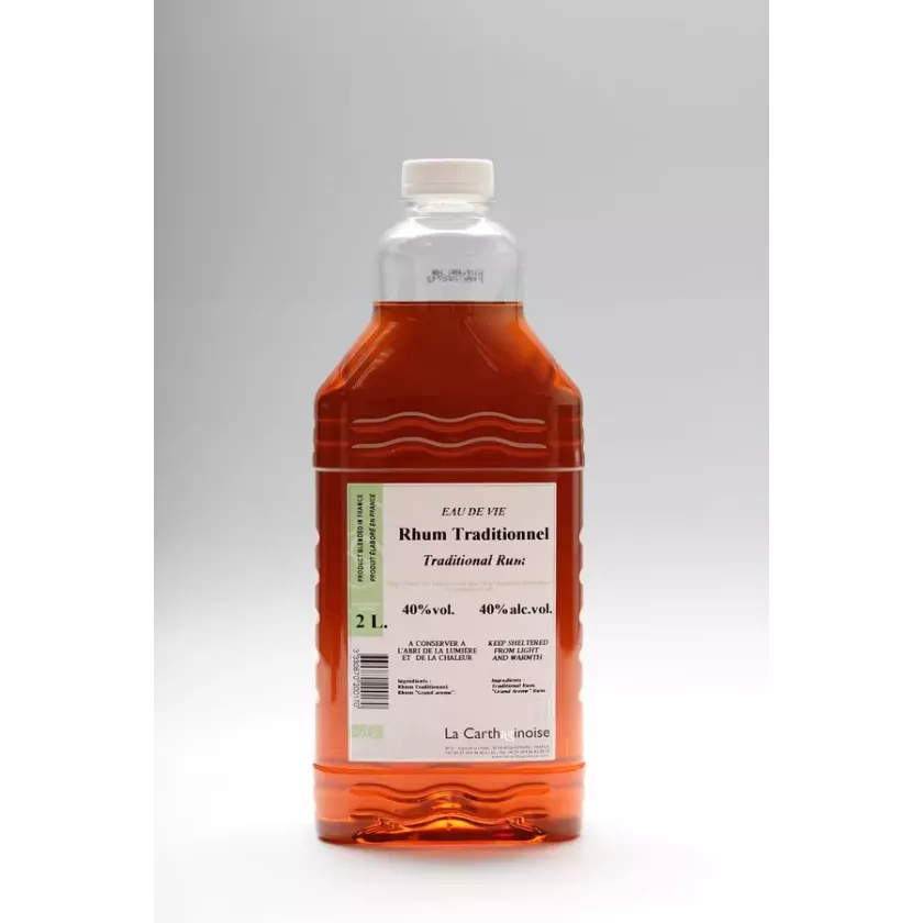 Alcool Rhum sel et poivre bidon 2L