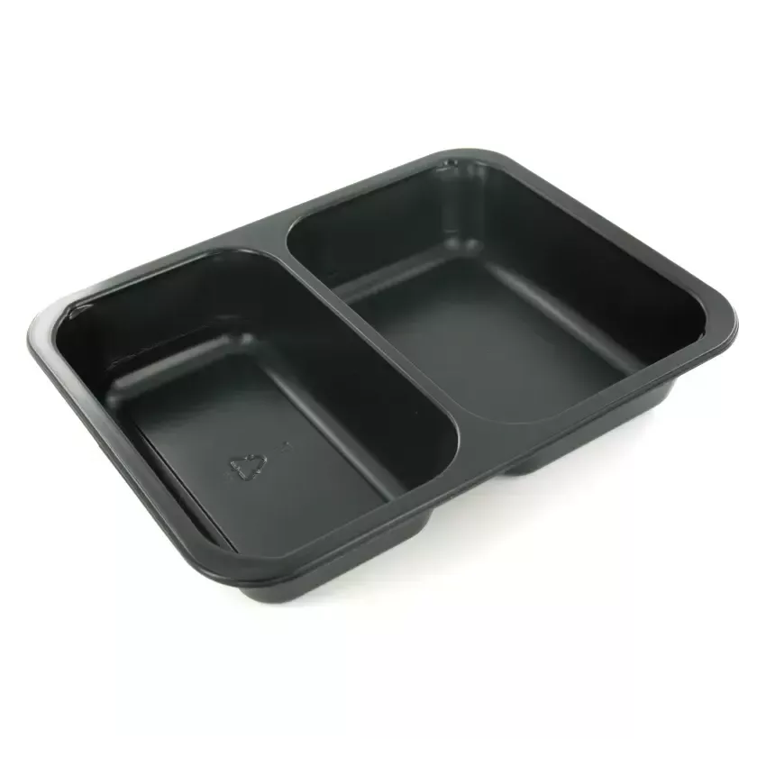 Barquette PP transparente 1 compartiment 227x178x30mm (carton 360)