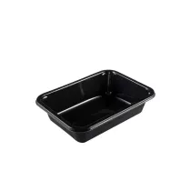 Barquette CPET noire 1...