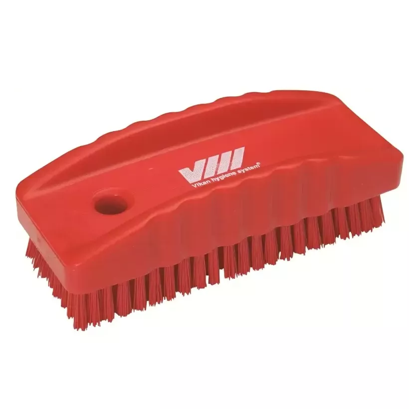 Brosse à ongles rouge