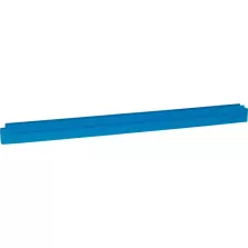 Caoutchouc de rechange 600mm bleu double lame