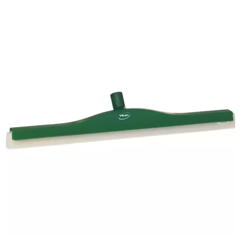 Raclette 600mm vert caoutchouc blanc pivot