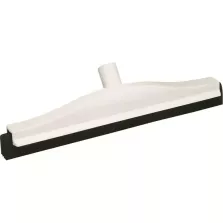 Raclette 500mm blanc caoutchouc noir fixe