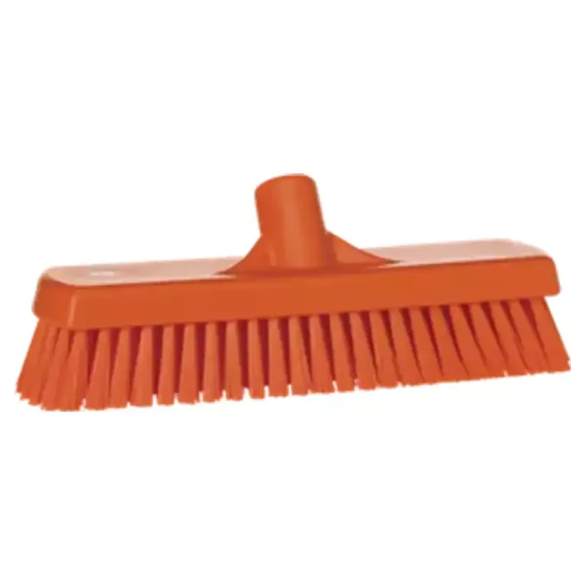 Brosse pour le sol 300mm dure orange