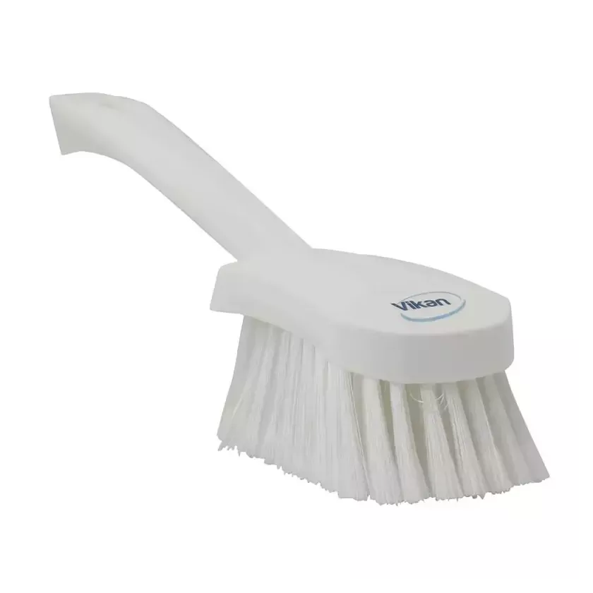 Brosse vaisselle courte douce blanche