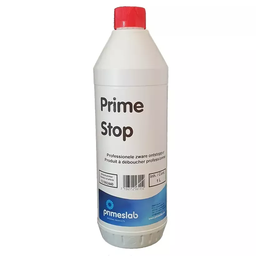 Produit à déboucher professionnel Prime Stop 1L