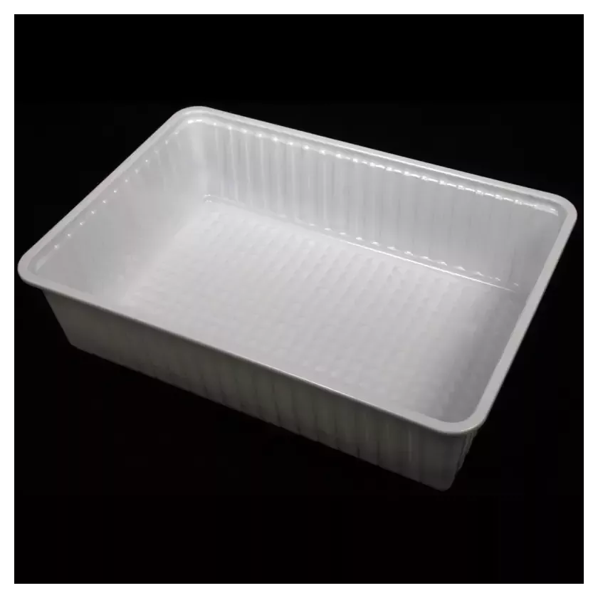 Ravier PS 7L blanc 380x260x100mm