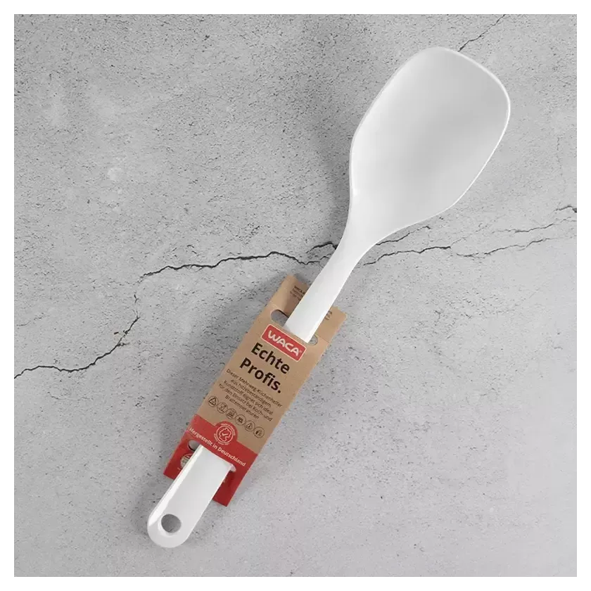 Cuillère salade 305mm blanc PBT