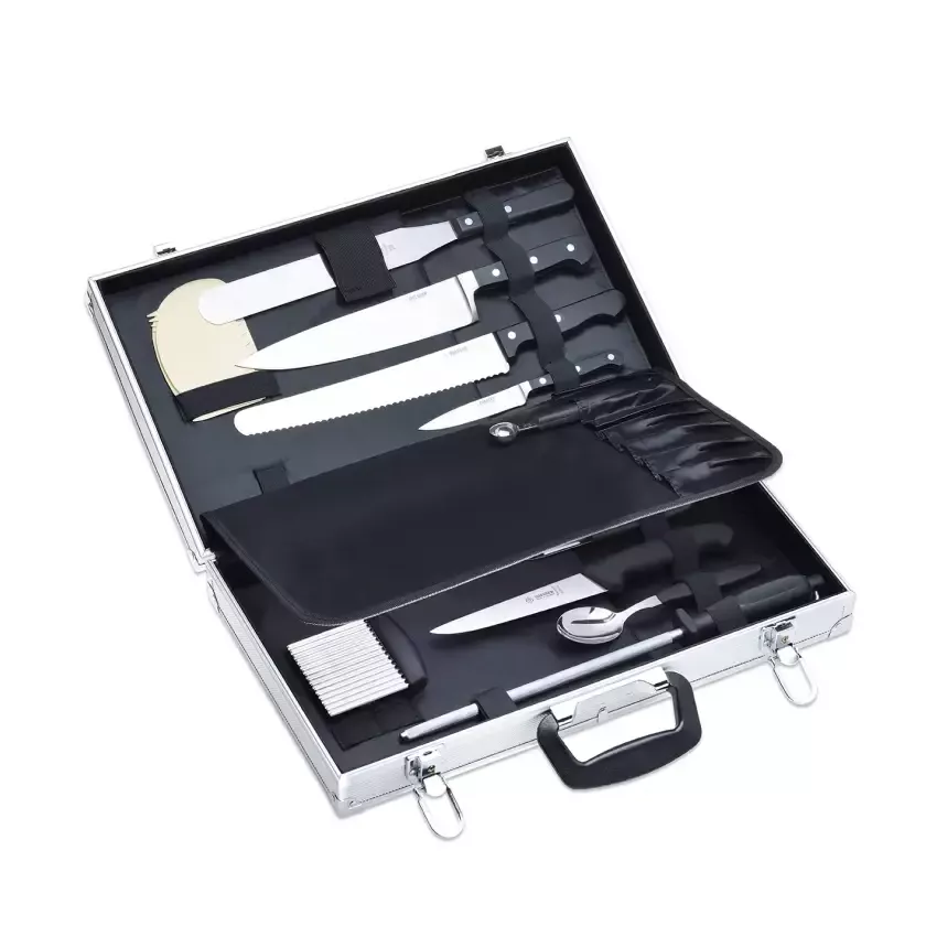 Coffret à couteaux magnétique 13 pièces pour cuisinier