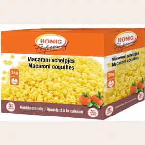 Macaroni coquilles Honig Prof
