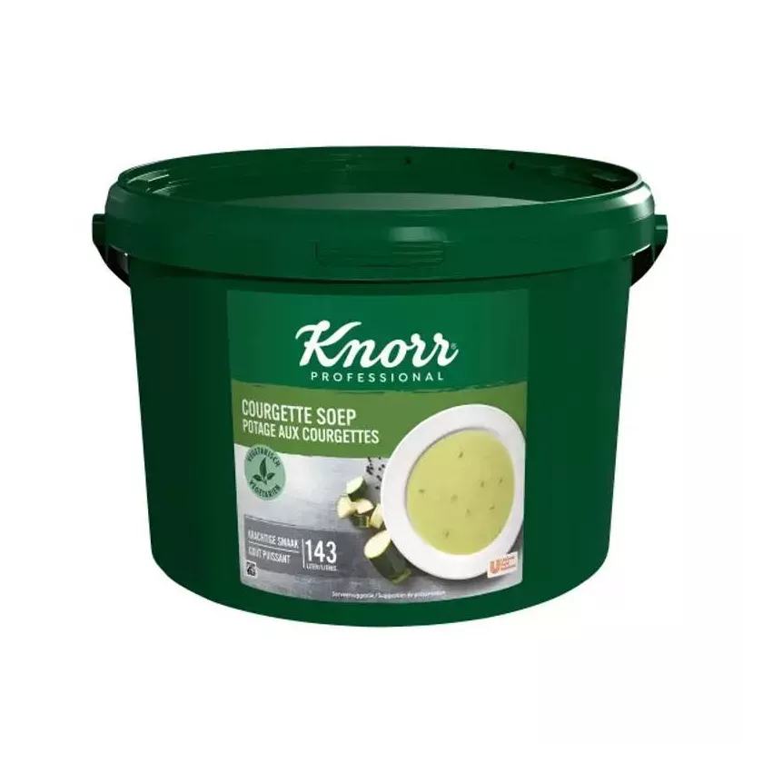 Potage courgette 10kg Knorr Professional