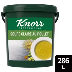 Soupe claire au poulet 10kg Knorr Professional