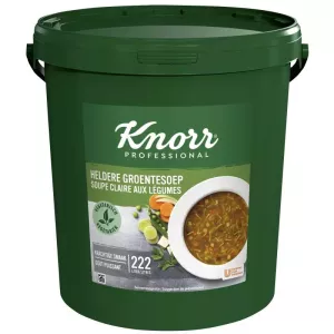 Soupe claire aux legumes 10kg Knorr Professional