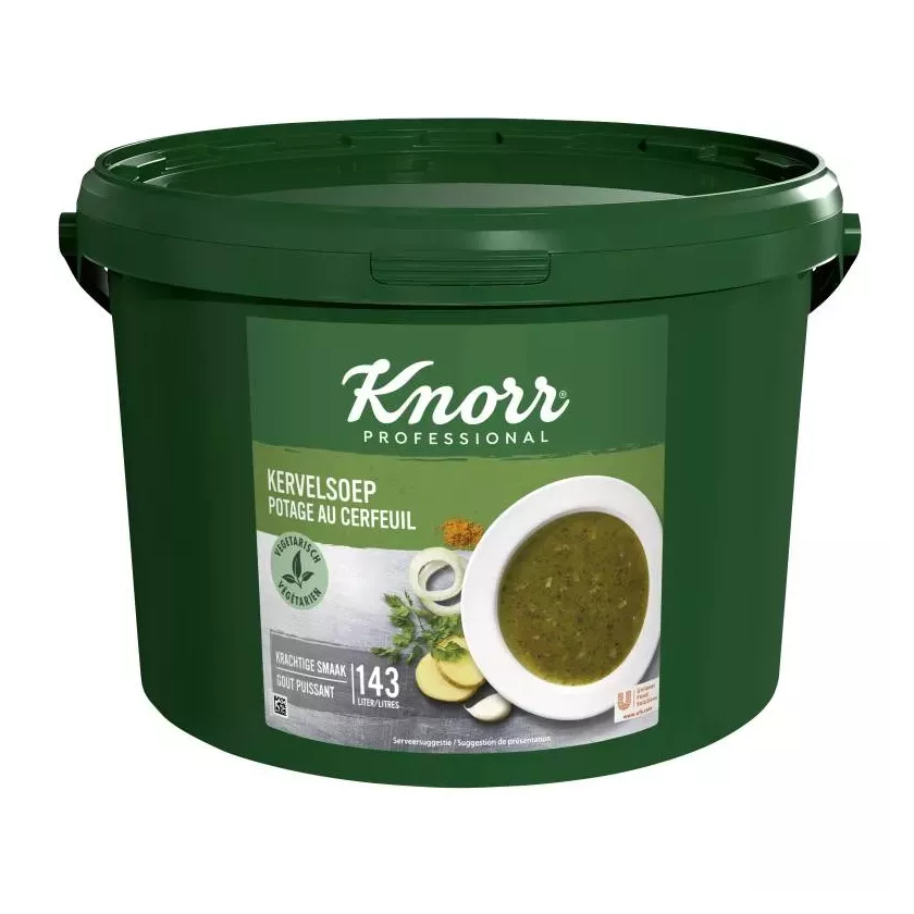 Potage cerfeuil 10kg Knorr Professional