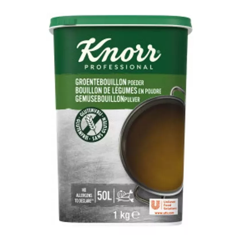 Bouillon de legumes 1kg Knorr Professional poudre