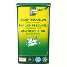 Bouillon de legumes pauvre en sel 1,2kg Knorr 1-2-3