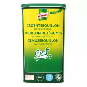 Bouillon de legumes pauvre en sel 1,2kg Knorr 1-2-3