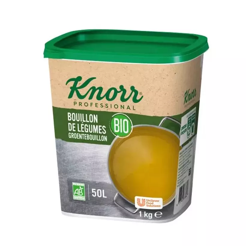 Bio bouillon de legumes 1kg Knorr poudre