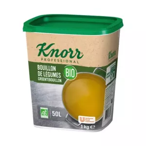 Bio bouillon de legumes 1kg Knorr poudre