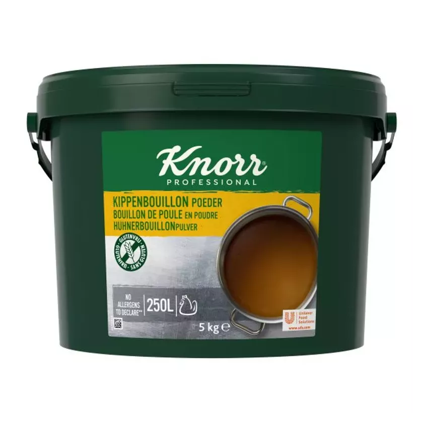 Bouillon de poulet 5kg Knorr Professional poudre
