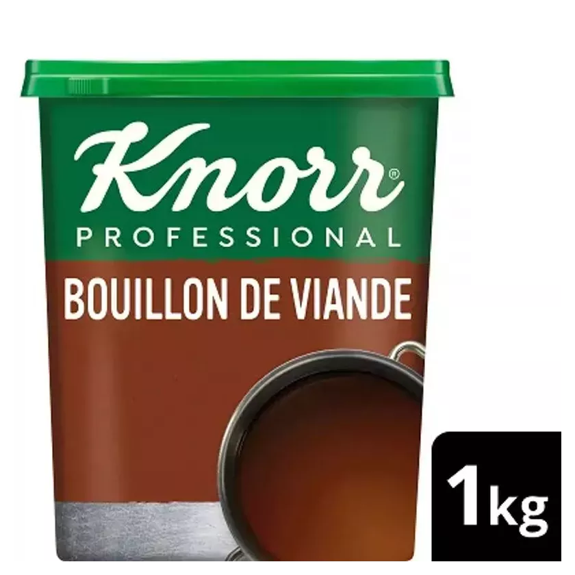 Bouillon viande 1kg Knorr Professional poudre