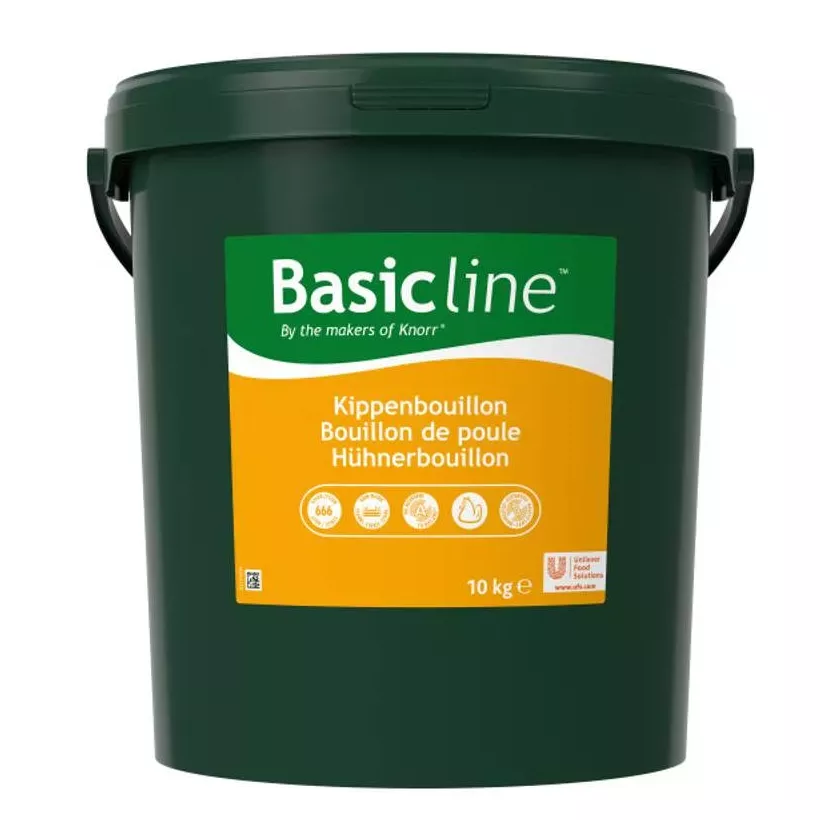Bouillon de poulet 10kg Knorr Basic Line poudre