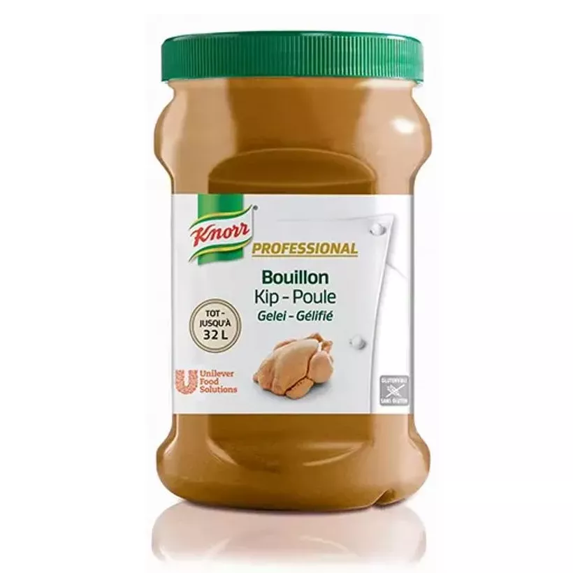 Bouillon de poulet 800g gelifie Knorr Professional
