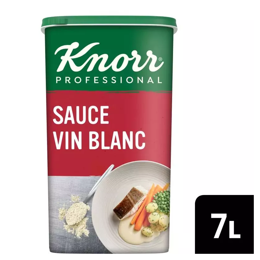 Sauce vin blanc 1,05kg Knorr