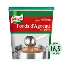 FOND D' AGNEAU (pâte) Knorr